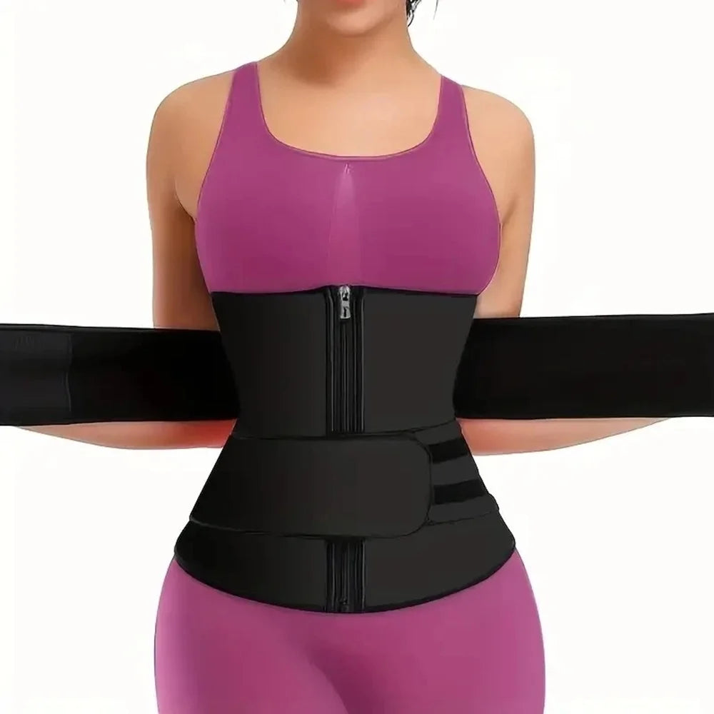 Apex Ritual – Waist Trimmer Training Belt – Adjustable Core & Sweat Support