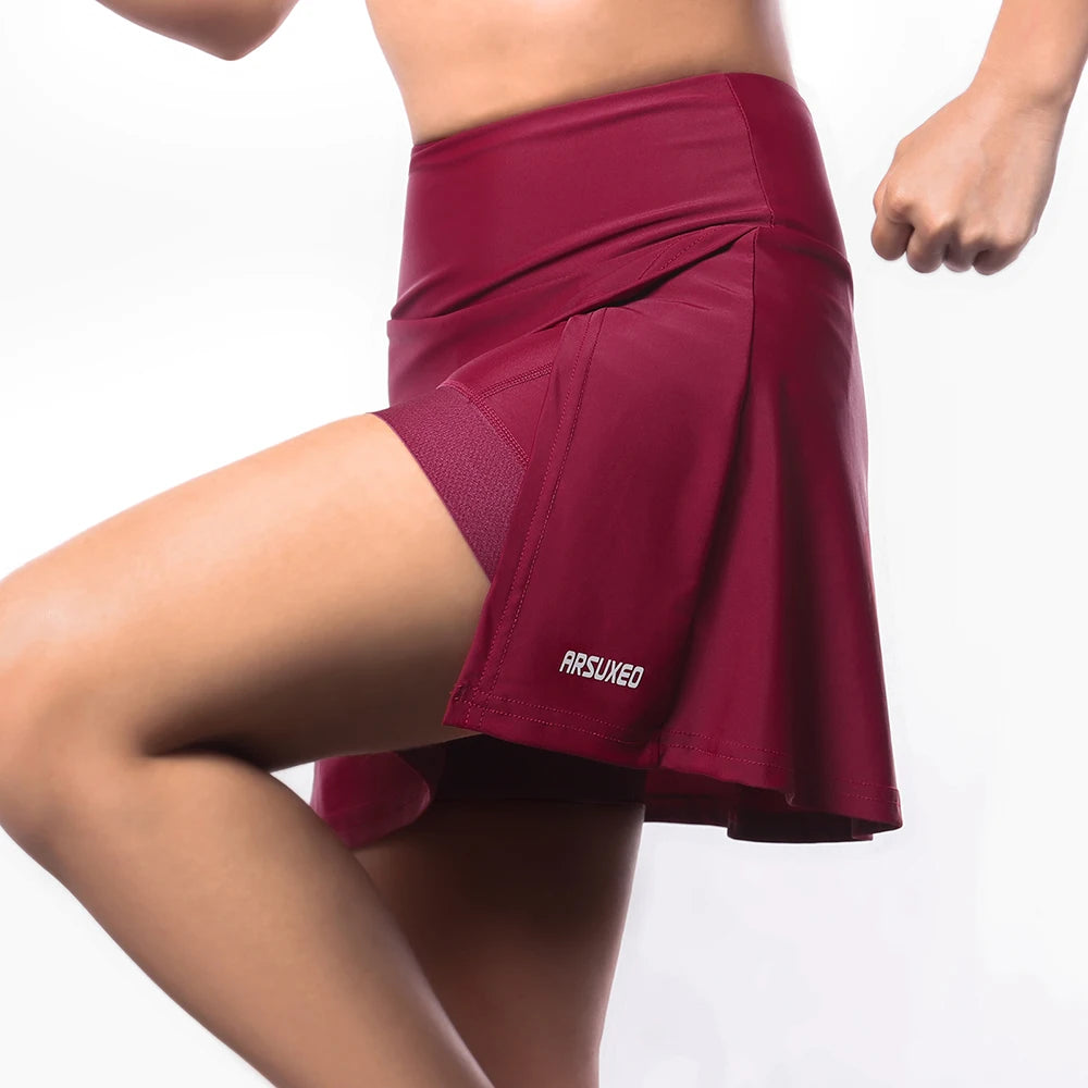 Apex Ritual – Women's Cycling Shorts – Padded Workout Yoga Fitness Culottes