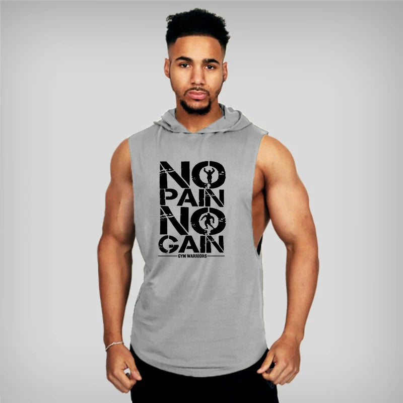 APEX RITUAL Hooded Training Cutoff – Sleeveless Performance Hoodie