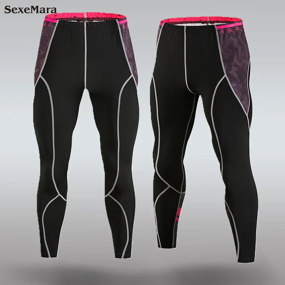 Apex Ritual – Men's Thermal Underwear Sets Compression Sport Suit – Quick Drying Long Johns