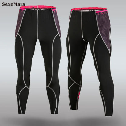Apex Ritual – Men's Thermal Underwear Sets Compression Sport Suit – Quick Drying Long Johns