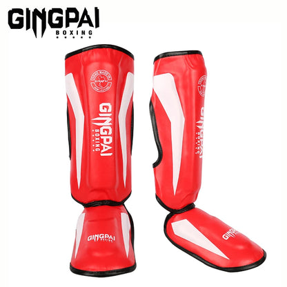 Apex Ritual – MMA & Muay Thai Boxing Shin Guards – Youth/Adult Instep Kickboxing Ankle Protector Pads