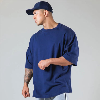 Apex Ritual – JAPAN & UK Cotton Gym Running T-Shirt – Short Sleeve Workout Training Tee