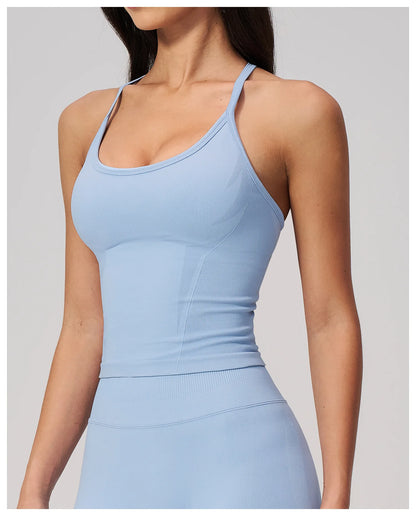 Apex Ritual – New Tight Sports Vest for Women – Seamless Yoga Bra Shockproof High Strength Sports Bra
