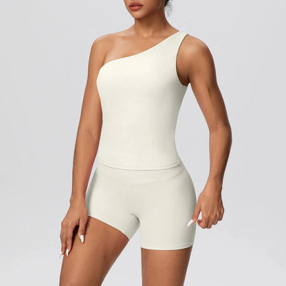 Apex Ritual Women's 2-Piece Sports Set – Push-Up Bra & Shorts