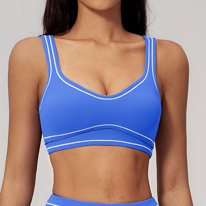 Apex Ritual – Breathable Sports Bra Women – Shockproof Push Up Gym Crop Top Summer Yoga Bra