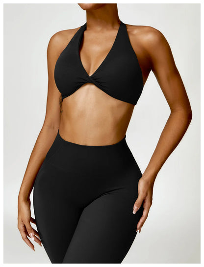 Apex Ritual – Women Sexy Back Gym Running Push Up Yoga Sports Bra – Triangle Cup Underwear