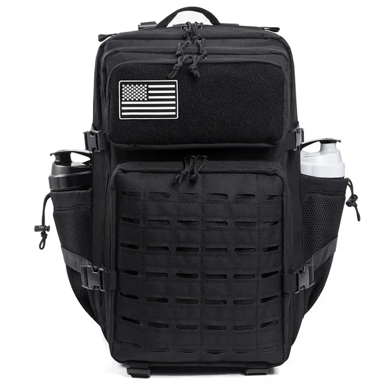 Apex Ritual – Tactical Molle Backpack 25L/45L – Military-Style Gym & Outdoor Hiking Rucksack