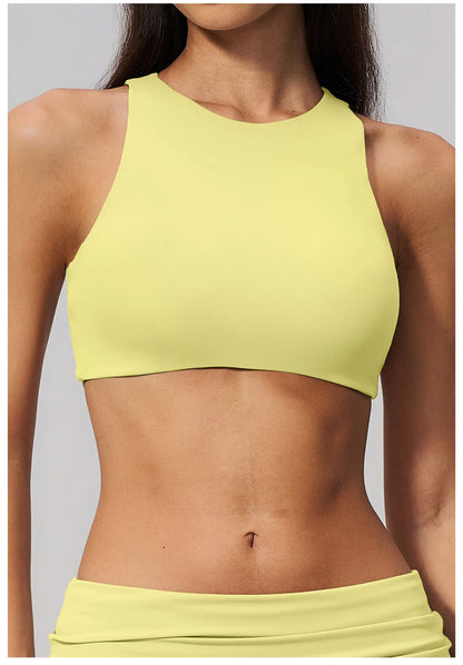 Apex Ritual – Hollow Back Sports Bra Women – Push Up Quick-Dry Fitness Yoga Underwear