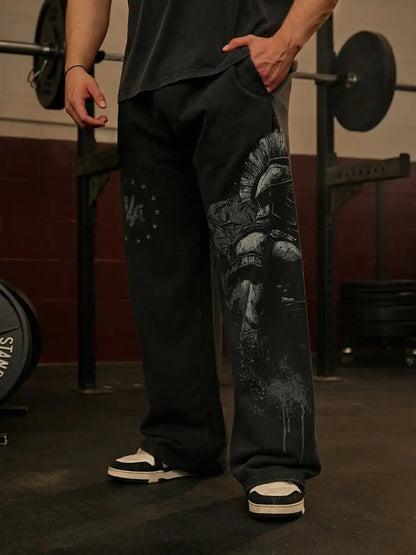 Apex Ritual Men's Cotton Training Pants – Loose-Fit Breathable Joggers