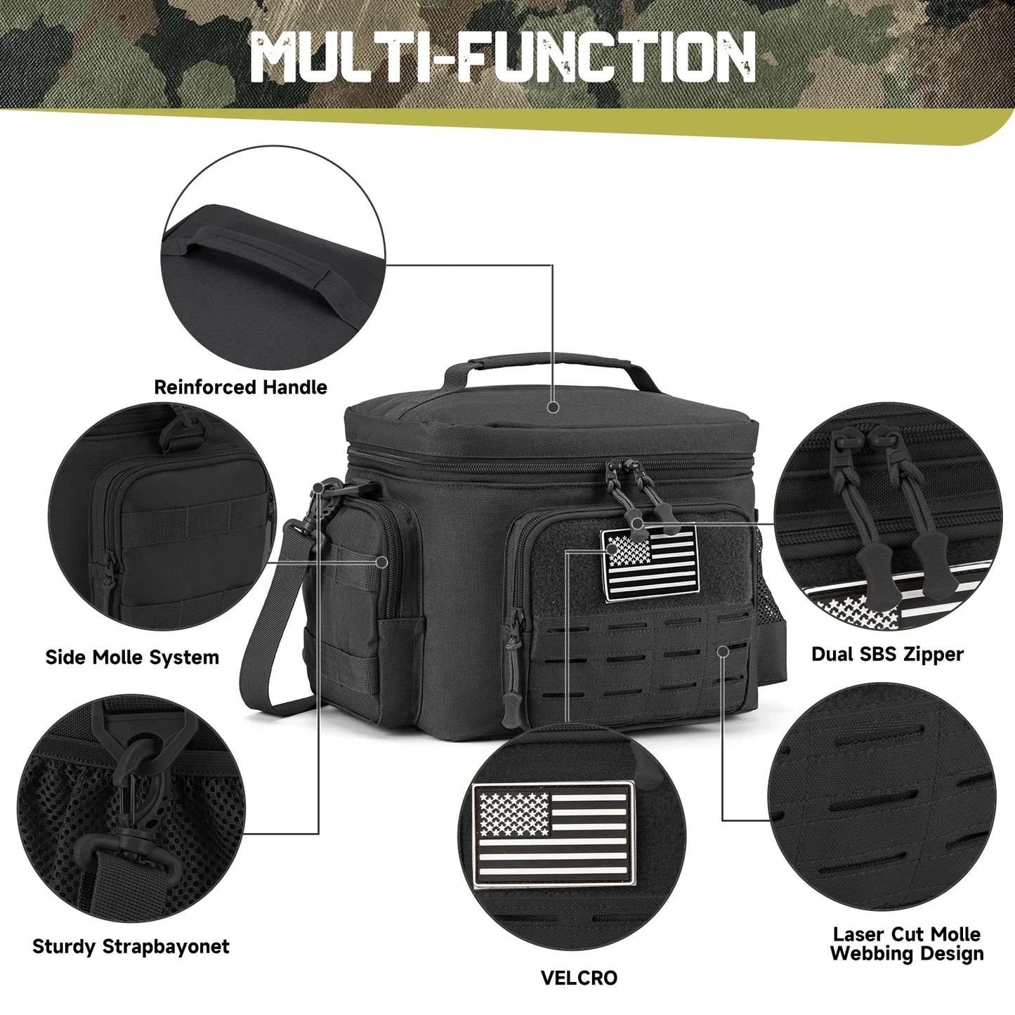 Apex Ritual 13L Insulated Cooler Backpack – Heavy-Duty Lunch & Camping Cooler
