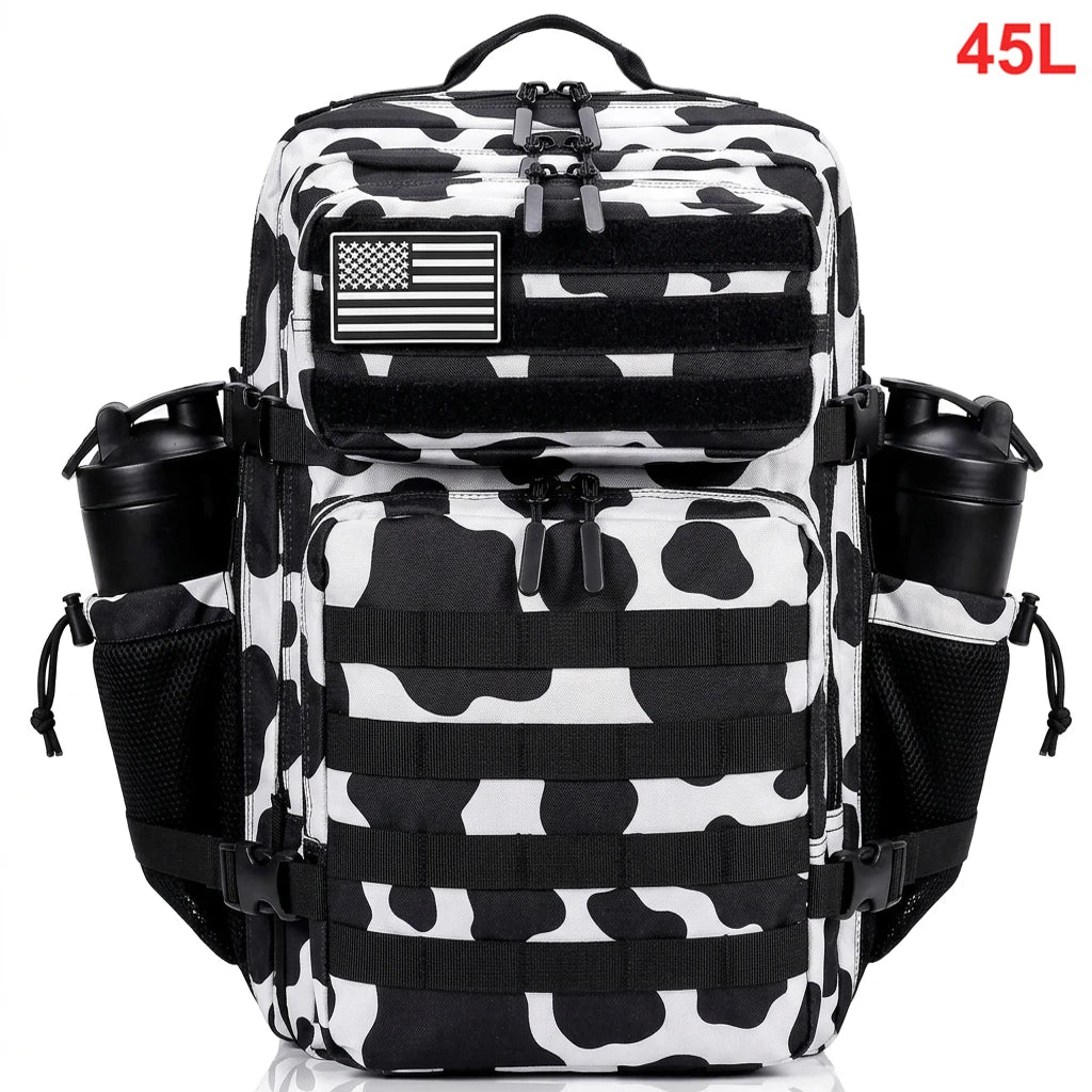Apex Ritual 45L Tactical Backpack – Waterproof Sports, Travel & Hiking Rucksack