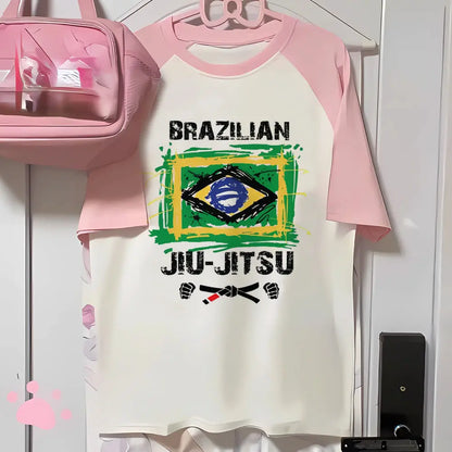 Apex Ritual – Women's BJJ & MMA Graphic T-Shirt – Gothic Grunge 2000s Hip Hop Style Tee