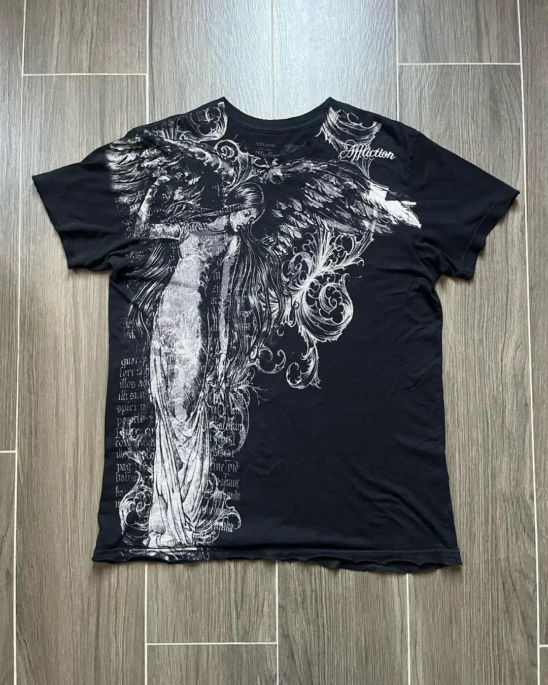 Apex Ritual – Women's Skull Print Cotton T-Shirt – Vintage Round Neck Short Sleeve Tee