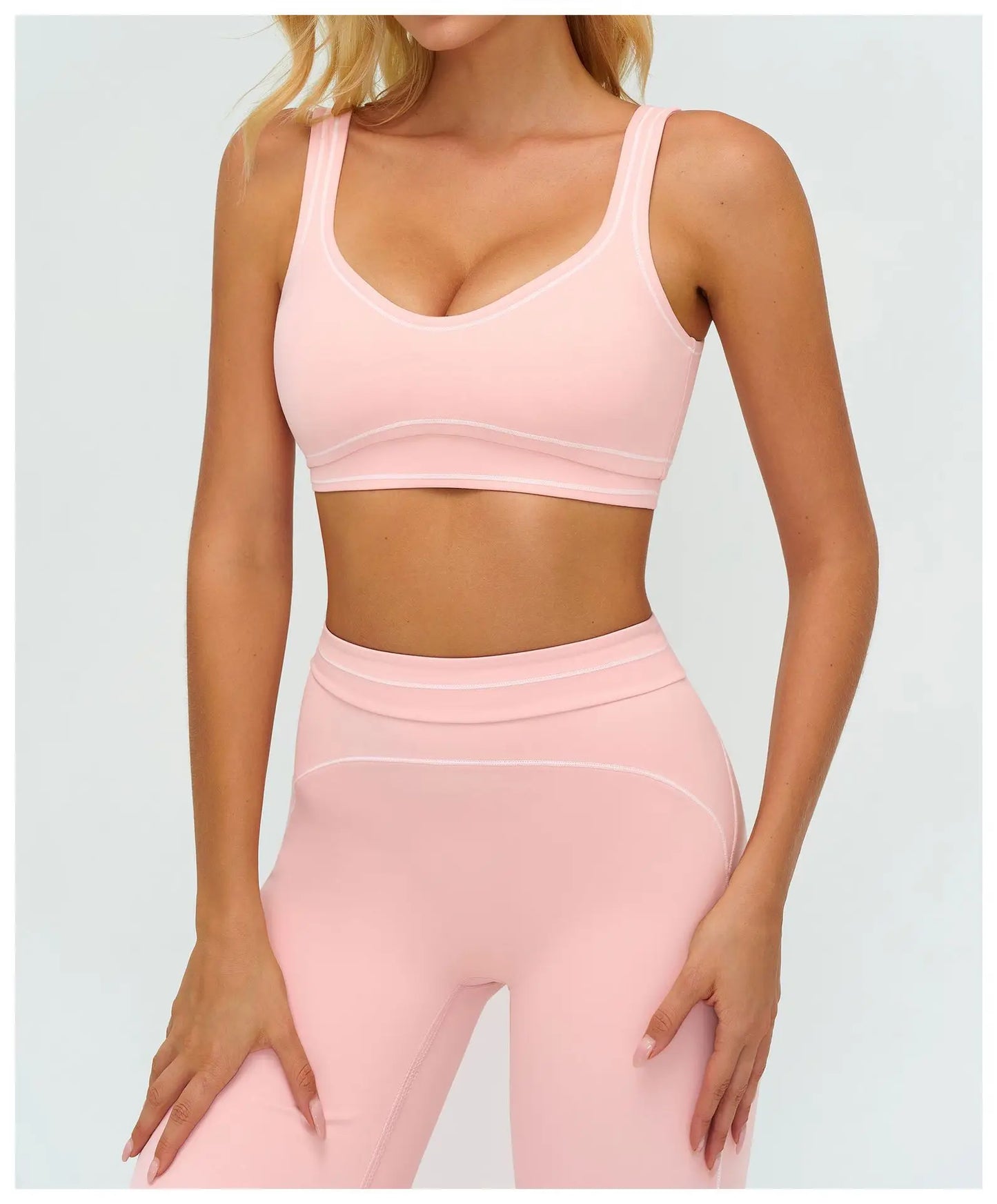 Apex Ritual – Breathable Sports Bra Women – Shockproof Push Up Gym Crop Top Summer Yoga Bra