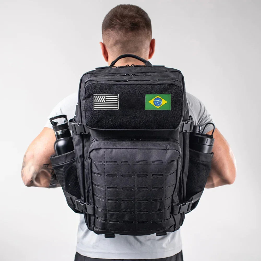 Apex Ritual – Tactical Molle Hunting Backpack 25L/50L – EDC Gym & Outdoor Hiking Rucksack with Bottle Holders
