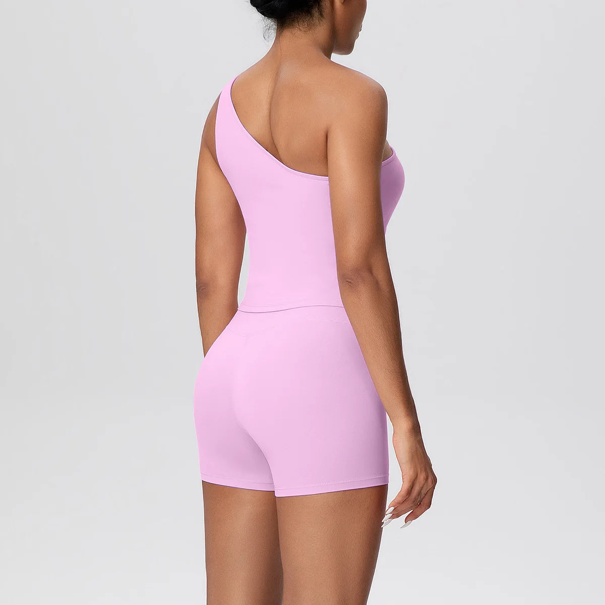 Apex Ritual Women's 2-Piece Sports Set – Push-Up Bra & Shorts