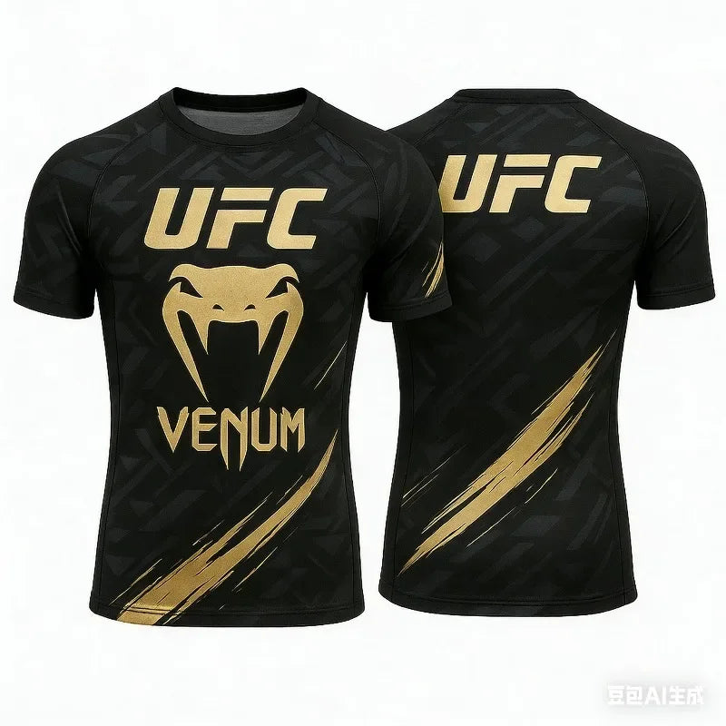 Apex Ritual – Boxing Match Oversized T-Shirt – Quick-Dry Breathable Sports Summer Tee