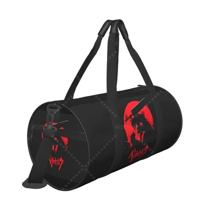 Apex Ritual – Anime Print Round Duffel Bag – Durable Outdoor Yoga Fitness & Travel Duffle Bag