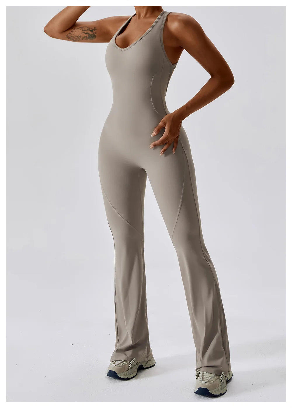 Apex Ritual – Women's One-Piece Gym Jumpsuit – Stretch Sports Bodysuit