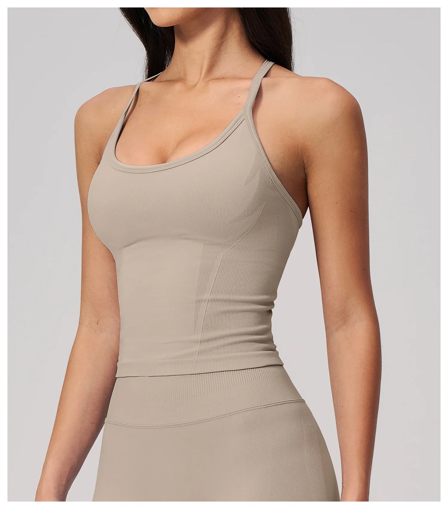 Apex Ritual – New Tight Sports Vest for Women – Seamless Yoga Bra Shockproof High Strength Sports Bra