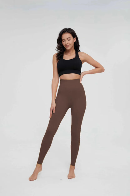 Apex Ritual – Women's Seamless High-Waist Training Leggings – Elastic Compression Fit
