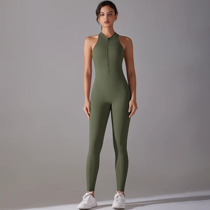 Apex Ritual – Women's Tummy-Control Sports Bodysuit – Yoga & Gym One-Piece