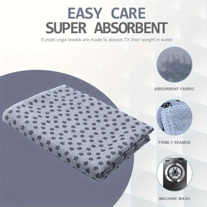 Apex Ritual Hot Yoga Towel – Non-Slip Sweat-Absorbent Mat Towel