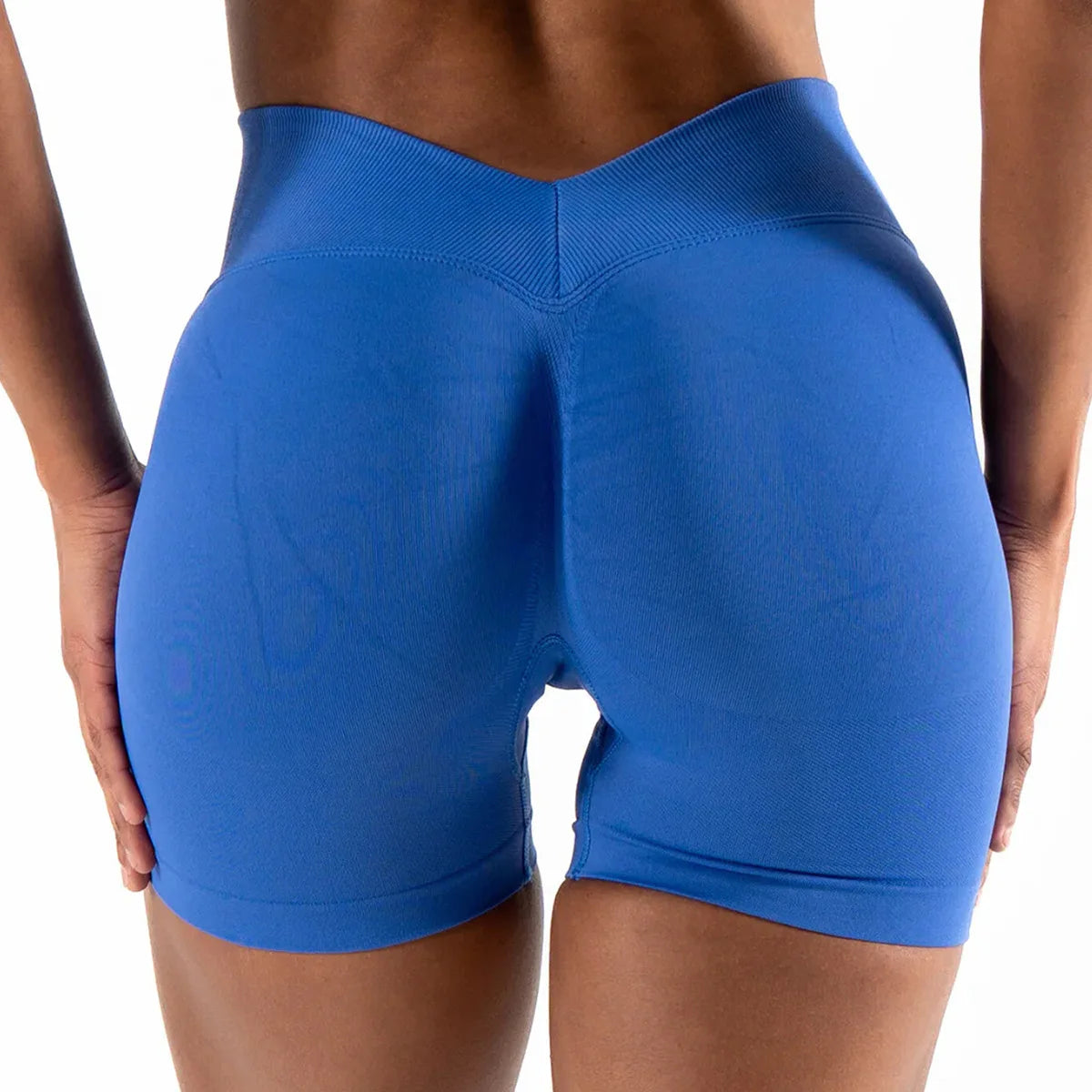 APEX RITUAL Women's Seamless Training Shorts – V-Waist Compression