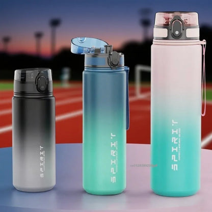 Apex Ritual – Motivational Sports Water Bottle 500ml–1000ml – Leak-Proof BPA-Free Gym Drinking Bottle