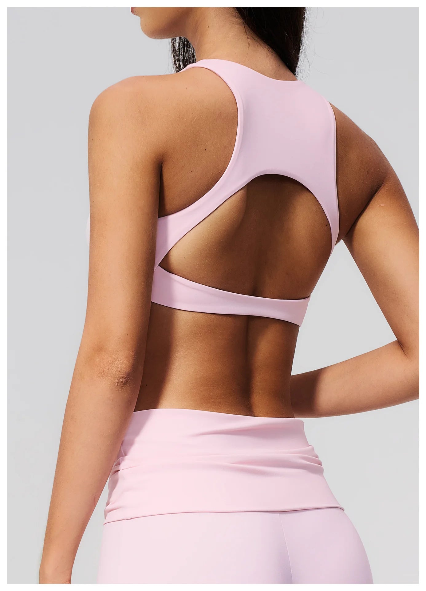 Apex Ritual – Hollow Back Sports Bra Women – Push Up Quick-Dry Fitness Yoga Underwear