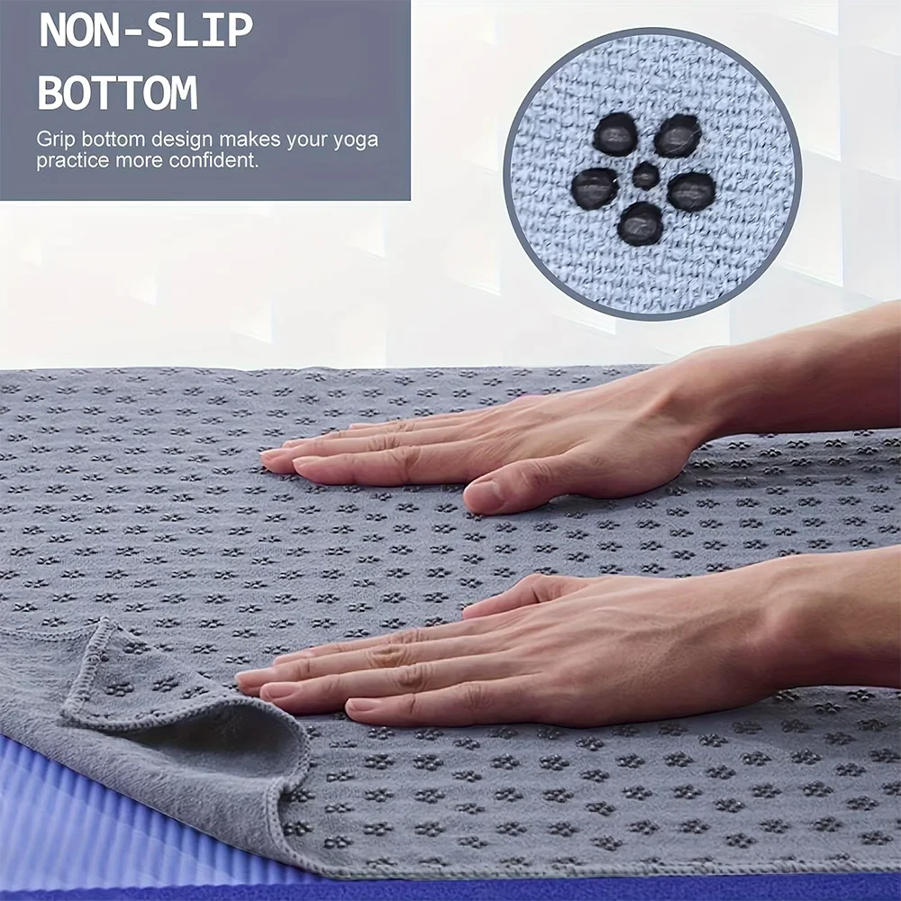 Apex Ritual Hot Yoga Towel – Non-Slip Sweat-Absorbent Mat Towel