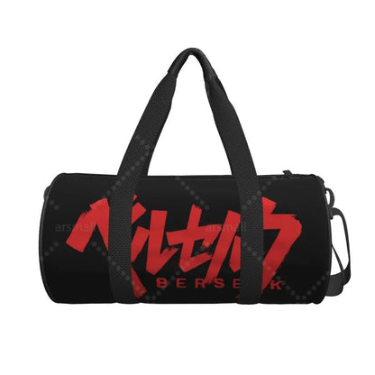 Apex Ritual – Anime Print Round Duffel Bag – Durable Outdoor Yoga Fitness & Travel Duffle Bag