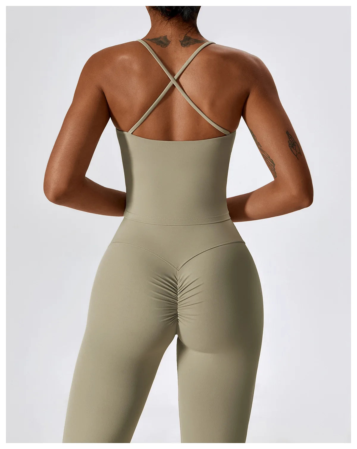 Apex Ritual – Yoga Set 2PCS Seamless Women Sportswear – Gym Legging Fitness Bra Crop Top