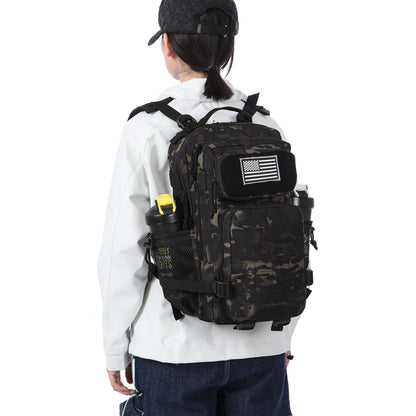 Apex Ritual – Tactical Molle Hunting Backpack 25L/50L – EDC Gym & Outdoor Hiking Rucksack with Bottle Holders