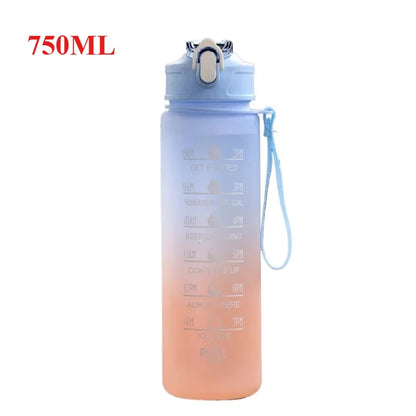 Apex Ritual – Motivational Sports Water Bottle 500ml–1000ml – Leak-Proof BPA-Free Gym Drinking Bottle