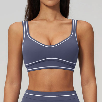 Apex Ritual – Breathable Sports Bra Women – Shockproof Push Up Gym Crop Top Summer Yoga Bra