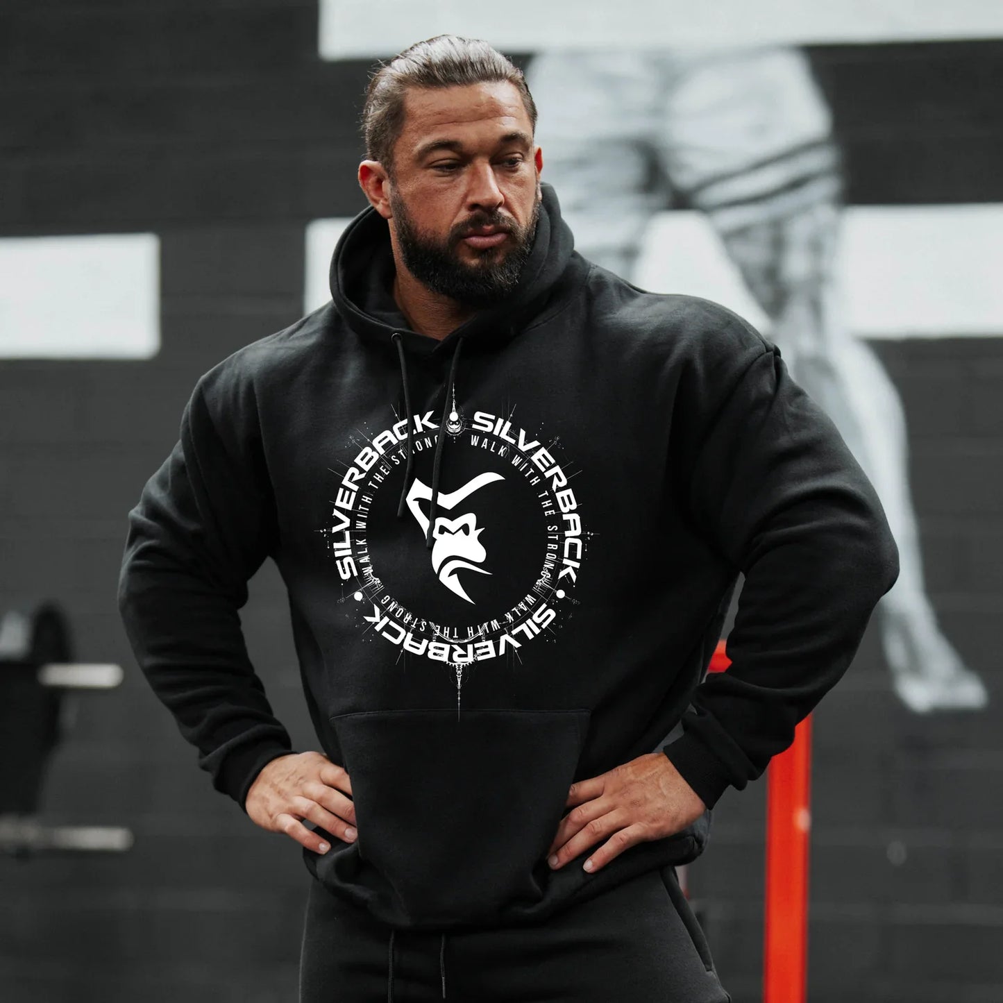 Apex Ritual – Men's Gym Fitness Hoodie – Autumn Long Sleeve Hooded Pullover Printed Sweatshirt