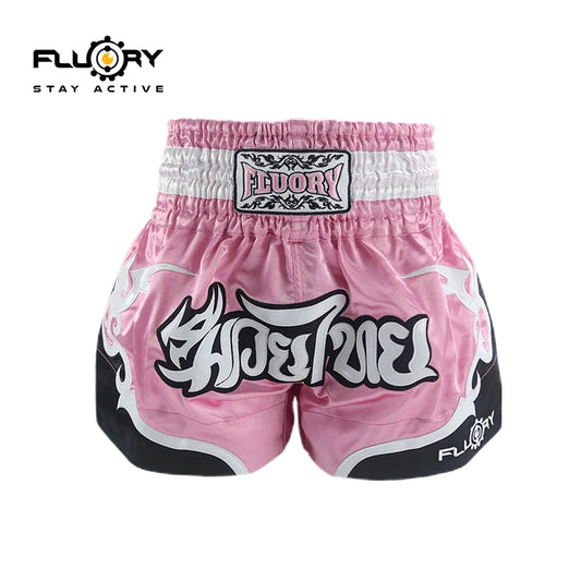 Apex Ritual – Women's MMA Shorts – Embroidered Muay Thai Boxing Shorts
