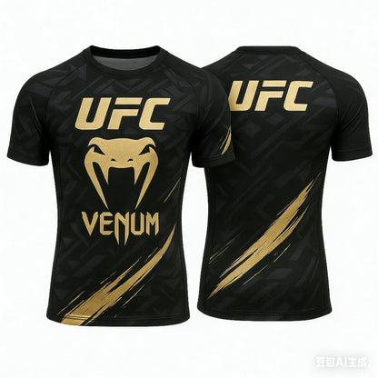 Apex Ritual – Boxing Match Oversized T-Shirt – Quick-Dry Breathable Sports Summer Tee