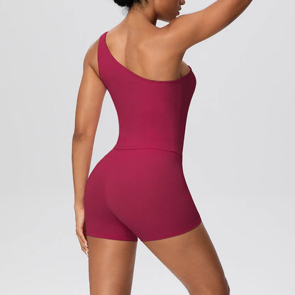Apex Ritual Women's 2-Piece Sports Set – Push-Up Bra & Shorts