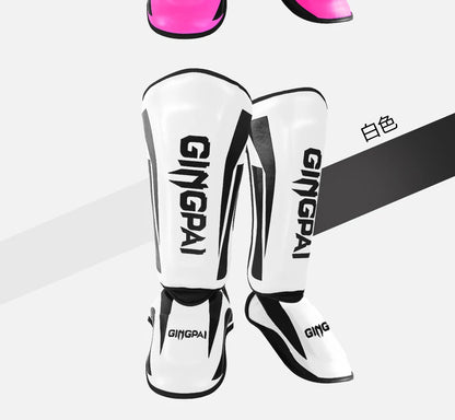 Apex Ritual – MMA & Muay Thai Boxing Shin Guards – Youth/Adult Instep Kickboxing Ankle Protector Pads