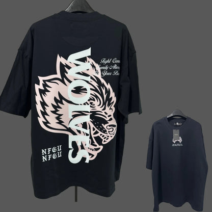 Apex Ritual – Anime Print Men's Crewneck T-Shirt – Loose Casual Fitness Training Cotton Tee