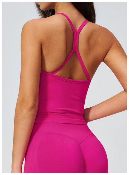 Apex Ritual – New Tight Sports Vest for Women – Seamless Yoga Bra Shockproof High Strength Sports Bra