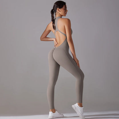 Apex Ritual – Women's Tummy-Control Sports Bodysuit – Yoga & Gym One-Piece
