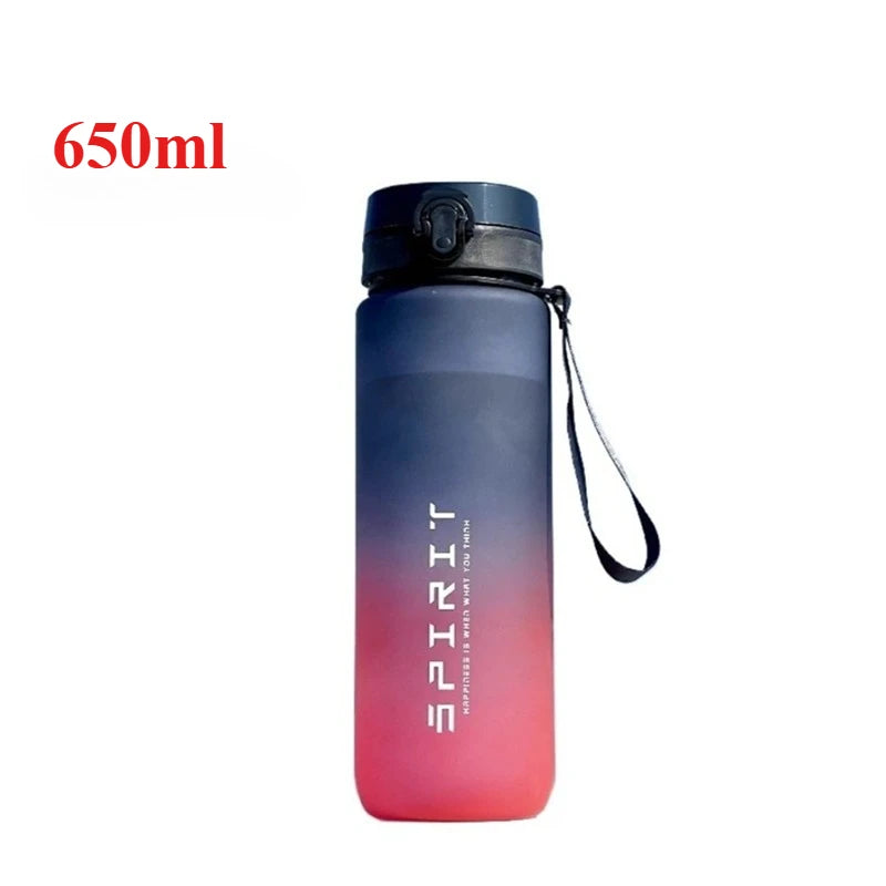 Apex Ritual – Motivational Sports Water Bottle 500ml–1000ml – Leak-Proof BPA-Free Gym Drinking Bottle
