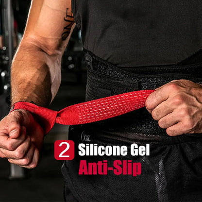 Apex Ritual Silicone Lifting Straps – Anti-Slip Deadlift & Strength Grips