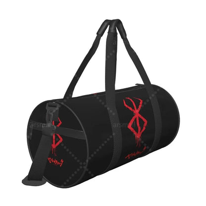 Apex Ritual – Anime Print Round Duffel Bag – Durable Outdoor Yoga Fitness & Travel Duffle Bag
