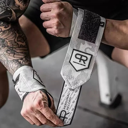 Apex Ritual – Camouflage Weightlifting Wrist Strap – Gym Fitness Wrist Wraps Band Strength Training (1 Pair)