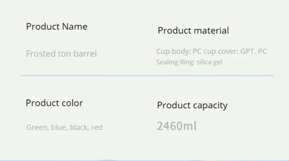 Apex Ritual – 2L Sports Water Bottle with Straw – Large Capacity Fitness Drinking Bottle with Scale